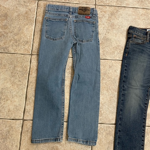 Boys size 7 jeans bundle old navy/wrangler - Picture 2 of 12